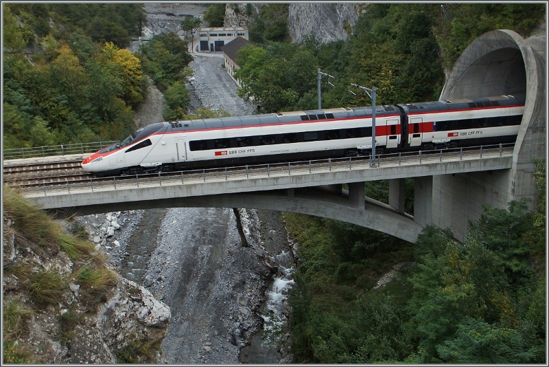 Fertigstellung der «Walliser» Strecke Sierre-Iselle